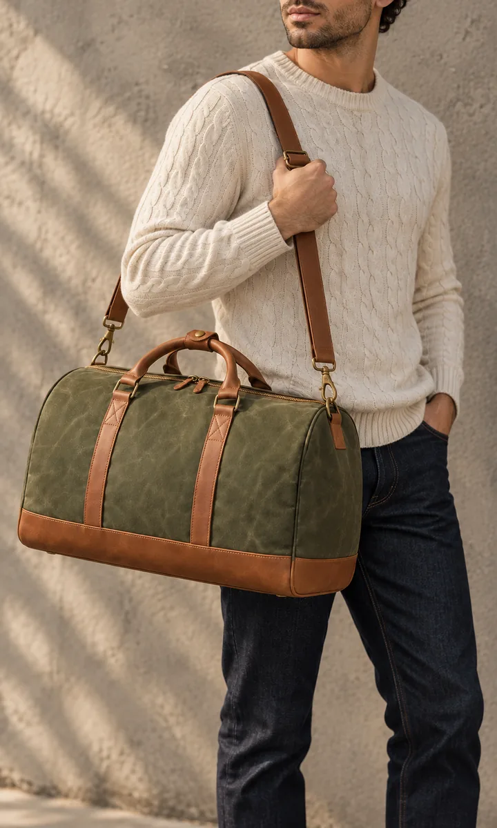 Weekender duffel — accessories
