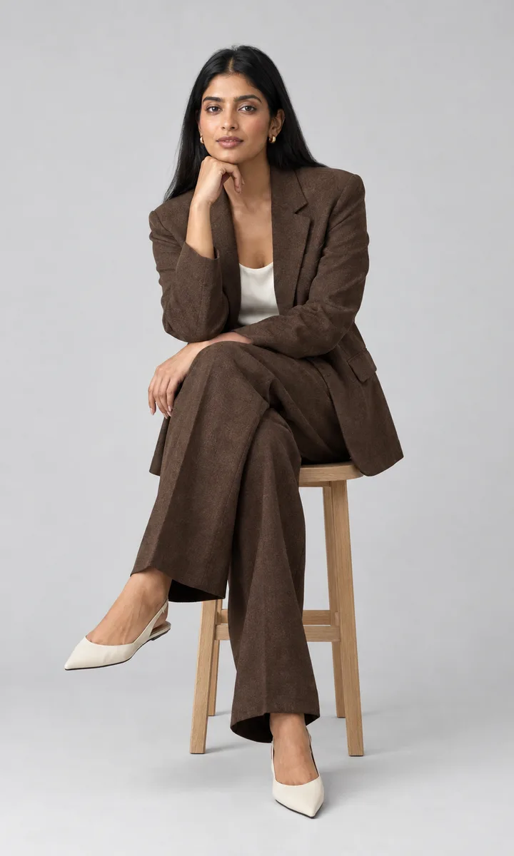 Tailored suit — studio