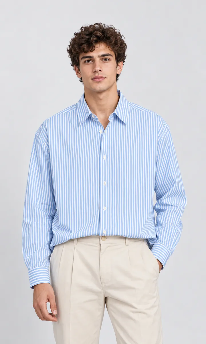 Striped oxford shirt — studio