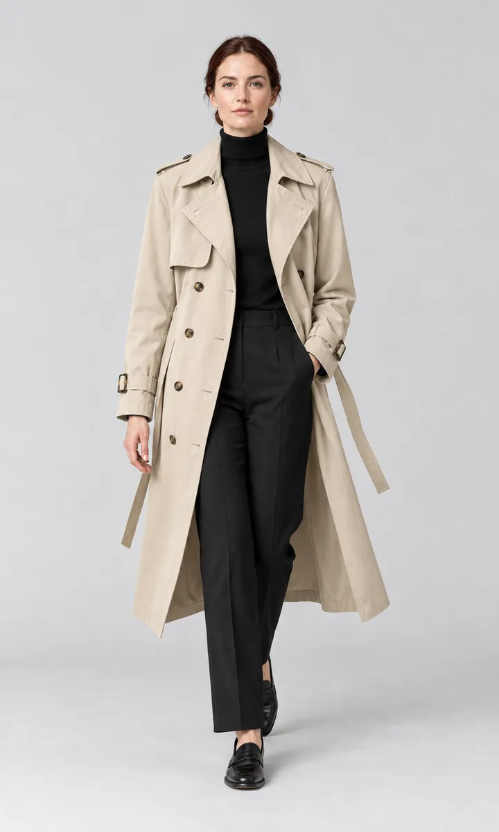 Trench coat — studio