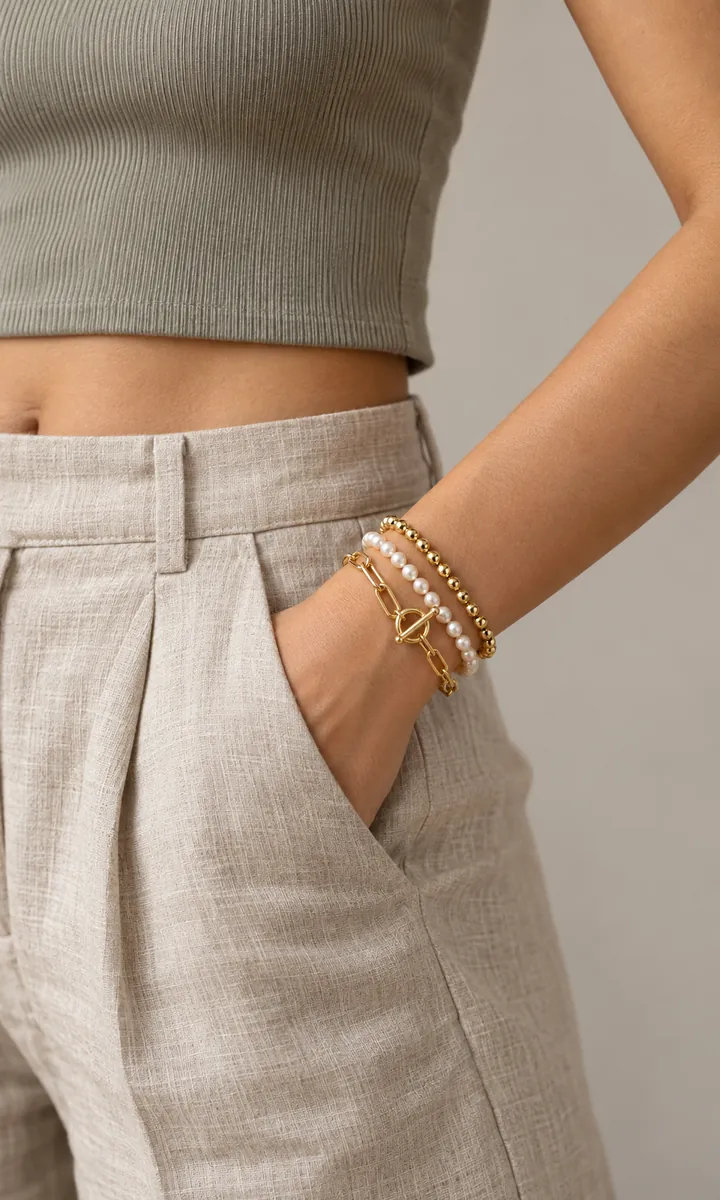 Bracelet stack — jewelry