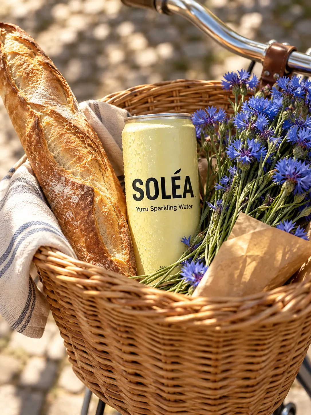 Bike basket — food & beverage